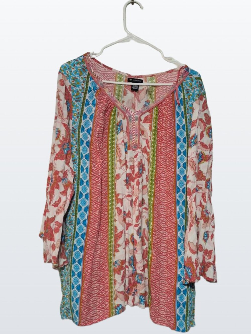 New Directions Flared Sleeve Top